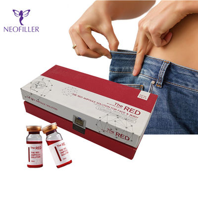Η κόκκινη Lipolysis αδυνατίσματος βιταμίνη B12 λύσης κανένα λίπος βελόνων διαλύει Tummy