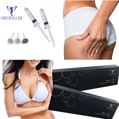 Συνδεμένο υλικό πληρώσεως Hyaluronic καθαρό εκτάριο Hyaluronic όξινο 10ml 20ml εκταρίου γλουτών σημαδιών CE σταυρός