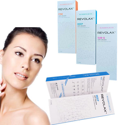 1,1 ml Δερματικό γέμισμα Revolax Fine Lips Γεμίσματα ρυτίδων προσώπου με υαλουρονικό οξύ