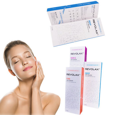 1,1 ml Δερματικό γέμισμα Revolax Fine Lips Γεμίσματα ρυτίδων προσώπου με υαλουρονικό οξύ