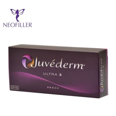 Ανώτερο υλικό πληρώσεως Juvederm διεύρυνσης χειλικών γραμμών Juvederm στηθών μάγουλων εξαιρετικά 4 εξαιρετικά 3