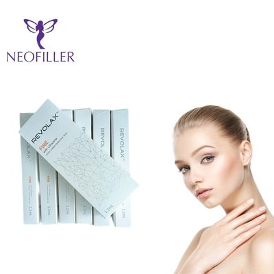 Αντιρυτιδικό Revolax Fine Lidocaine Hyaluronic Acid Φυσικό Γεμιστικό για Ρυτίδες Πηγουνιού