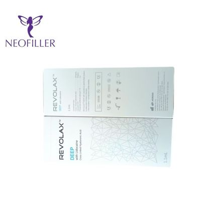 Deep Sub Q Dermal Filler Revolax Hyaluronic Acid Filler For Cheek Lines