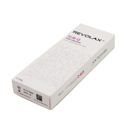 Βαθιές λεπτές ρυτίδες λαιμού Revolax Hyaluronic Acid Korea Δερματικό Γέμισμα για Γραμμές Μετώπου