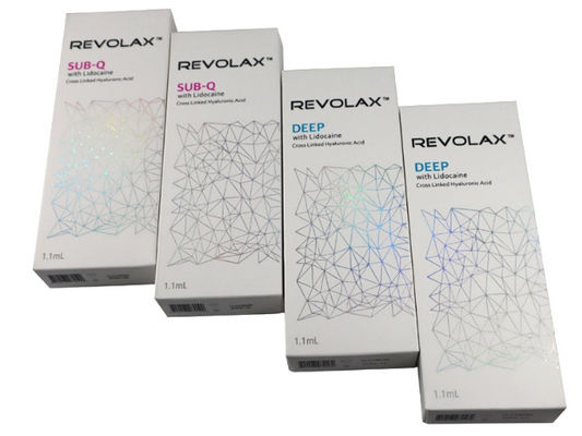 Βαθιές λεπτές ρυτίδες λαιμού Revolax Hyaluronic Acid Korea Δερματικό Γέμισμα για Γραμμές Μετώπου