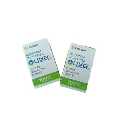100 μονάδες Nabota Botulinum Toxin Type A Αντιρυτιδικά ενέσιμα CE ISO