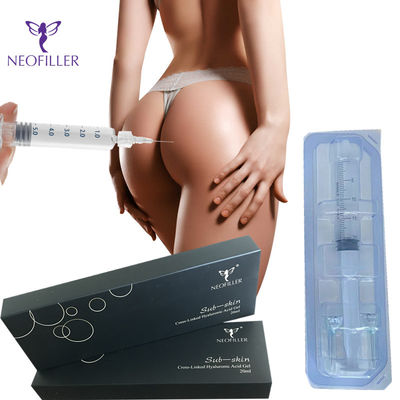 Subskin 10ml 20ml 50ml Hyaluronic όξινο δερμικό υλικών πληρώσεως γλουτών εκχύσιμο υλικό πληρώσεως ορών εκταρίου καθαρό