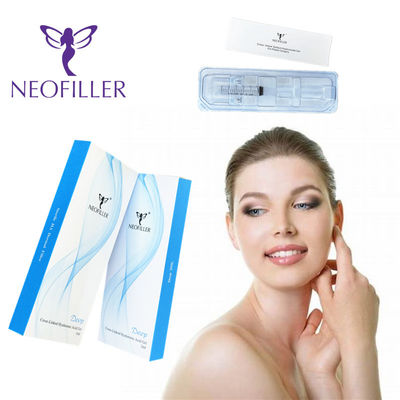 Neofiller 1ml Cross Linked Dermal Filler Hyaluronic Natural Looking Lip Injections 24mg/Ml