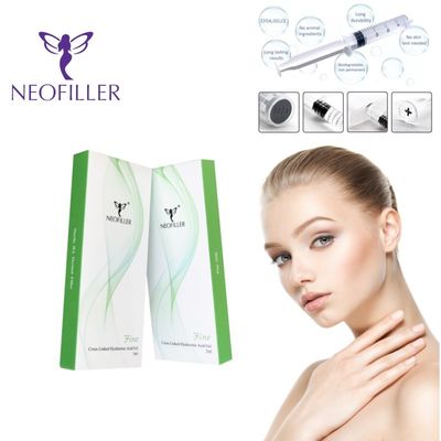 Δερματική 24Mg/Ml Hyaluron Filler Injection Cheek Padding Λεπτή ενίσχυση χειλιών