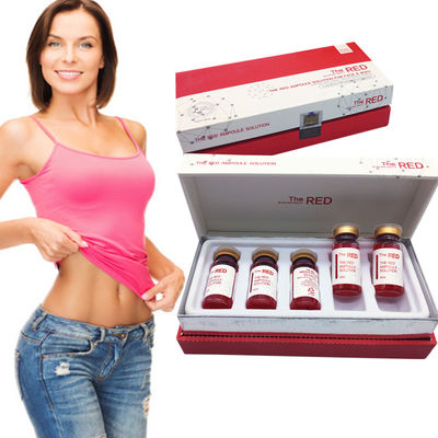 Lipolysis της ΔΕΗ λύση 10ml οι κόκκινες παχιές διαλύοντας εγχύσεις πηγουνιών