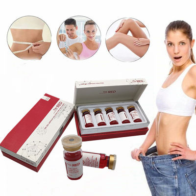 Οι κόκκινες Lipolysis παχιές διαλύοντας εγχύσεις Kybella 10Ml/Vial λύσης