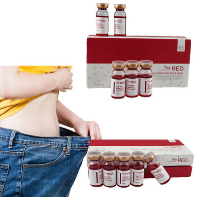 Οι κόκκινες Lipolysis παχιές διαλύοντας εγχύσεις Kybella 10Ml/Vial λύσης