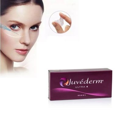Διαφανές 2ml Juvederm Dermal Filler Ενέσιμο Υαλουρονικό Οξύ για λεπτές γραμμές