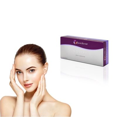Διαφανές 2ml Juvederm Dermal Filler Ενέσιμο Υαλουρονικό Οξύ για λεπτές γραμμές
