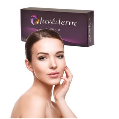 Γέμισμα δέρματος πηγουνιού Juvederm Lip Injections Διαφανές τζελ Δερματικό Filler για Στήθη