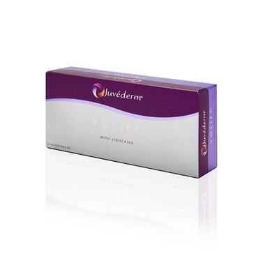 Γέμισμα δέρματος πηγουνιού Juvederm Lip Injections Διαφανές τζελ Δερματικό Filler για Στήθη