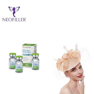 100 Unit Muscle Spam Injection NABOTA Korea Nose Anti Aging Injection