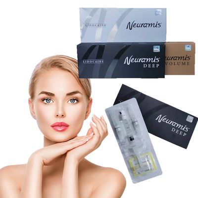 24mg/Ml Ασφαλές Δερματικό Γέμισμα Neuramis στο πηγούνι μάγουλο Πλούσιο χείλος μύτης