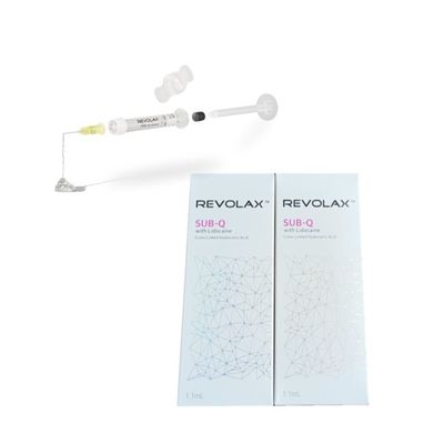 Cross Linking Ha Revolax Dermal Filler 1,1ml Ενέσεις Υαλουρονικού Οξέος κατά της γήρανσης