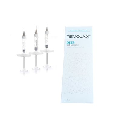 Cross Linking Ha Revolax Dermal Filler 1,1ml Ενέσεις Υαλουρονικού Οξέος κατά της γήρανσης
