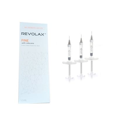 Cross Linking Ha Revolax Dermal Filler 1,1ml Ενέσεις Υαλουρονικού Οξέος κατά της γήρανσης