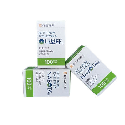 Face Thin Calf Injection Nabota 100 Units  για την αφαίρεση των ρυτίδων του μετώπου ISO
