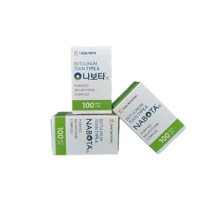 Botulinum NABOTA Injection Anti Wrinkle 100 units Nabota  Εγκρίθηκε από την FDA