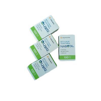 100 IU NABOTA Injection Anti Aging Botulinum Toxin Type A Anti Wrinkles