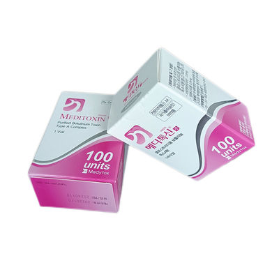 2.5mL ρυτίδων Botulinum τοξίνη Meditoxin εγχύσεων τοξινών αφαίρεσης η Botulinum δακτυλογραφεί 100 μονάδες