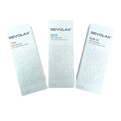 Συνδεμένα σταυρός λεπτά βαθιά Hyaluronic όξινα υλικά πληρώσεως υπο--q 24mg/Ml Revolax