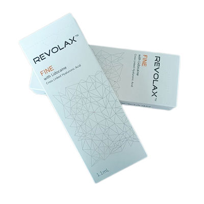 1,1cc Anti Aging Injectable Revolax Dermal Filler Φυσικό Βαθύ Γεμιστικό Υαλουρονικού Οξέος