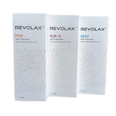 1,1cc Anti Aging Injectable Revolax Dermal Filler Φυσικό Βαθύ Γεμιστικό Υαλουρονικού Οξέος