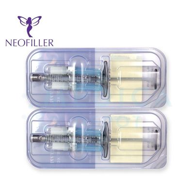 Βαθύ δερμικό πήκτωμα 1ml*2Syringes εκταρίου χειλικού προσώπου υλικών πληρώσεως 1ml 2ml Voluma Juvederms