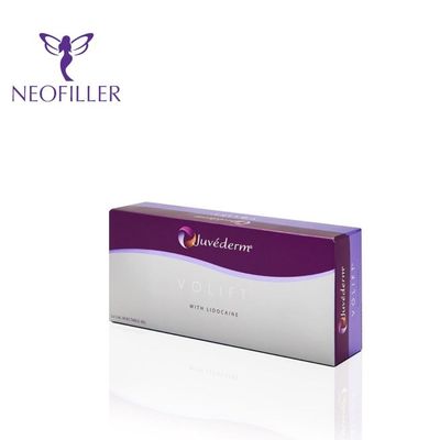 2ml το δερμικό υλικό πληρώσεως εξαιρετικά 4 Voluma Juvederm εγχύσεων αναδιαμορφώνει τα του προσώπου περιγράμματα/τις καταθλίψεις δερμάτων