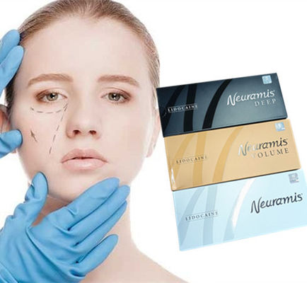 Hyaluronic όξινο Neuramis του προσώπου υλικό πληρώσεως εκταρίου για το πρόσωπο χειλικών πηγουνιών μύτης μετώπων