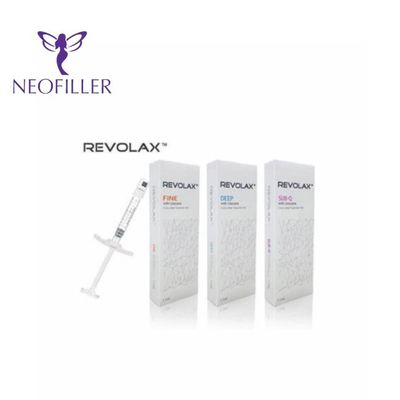Συνδεμένο σταυρός Hyaluronic όξινο υλικό πληρώσεως Revolax για την αφαίρεση ρυτίδων