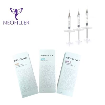 Συνδεμένο σταυρός Hyaluronic όξινο υλικό πληρώσεως Revolax για την αφαίρεση ρυτίδων