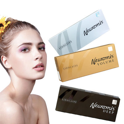 Neuramis Hyaluronic όξινη προ υλικών πληρώσεως σύριγγα εγχύσεων δερμάτων γεμισμένη εκ των προτέρων εγχύσεις