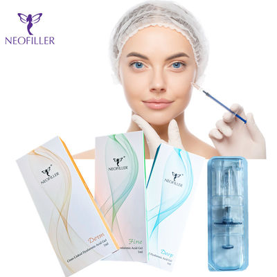 Διαφανείς Hyaluronic όξινες εγχύσεις για 9 - 12 μήνες του προσώπου μακροζωίας