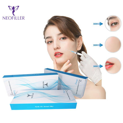 Του προσώπου Hyaluronic όξινη δερμική αποστειρωμένη σύριγγα θερμοκρασίας δωματίου υλικών πληρώσεως