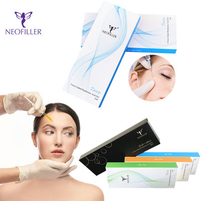 Του προσώπου Hyaluronic όξινη δερμική αποστειρωμένη σύριγγα θερμοκρασίας δωματίου υλικών πληρώσεως