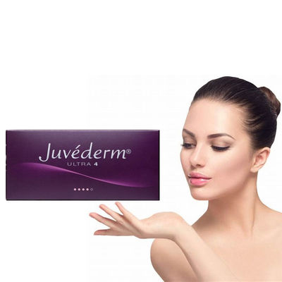 Δερμικό υλικό πληρώσεως πηκτωμάτων Juvederm εκχύσιμο για το πρόσωπο από το εμπορικό σήμα Juvederm
