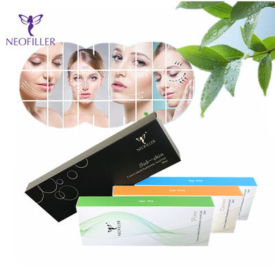 Hyaluronic όξινο δερμικό υλικό πληρώσεως 1ml 24mg/ml χειλικών αυξήσεων Neofiller