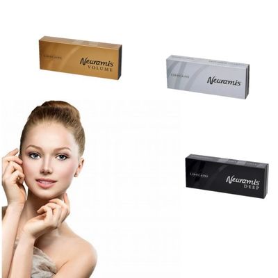 1 ml Neuramis Dermal Filler για επιφανειακή έως βαθιά επεξεργασία βάθους στο πρόσωπο
