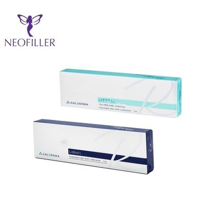 1 ml Γεμιστήρας μάγουλας Μέτρια ρυτίδες Γεμιστήρας ρινικών πτυχών