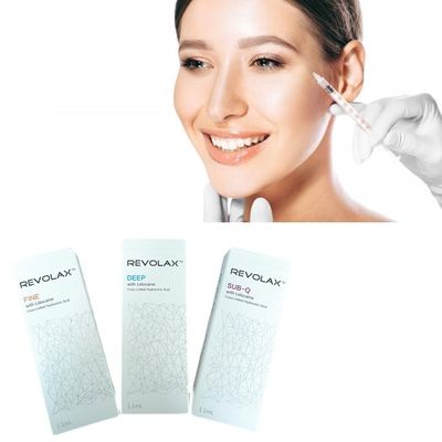 Χυαλουρονικό οξύ Revolax Dermal Filler με συσκευασία σύριγγας