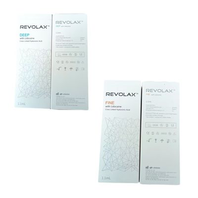 Πρόσωπο Revolax Dermal Filler 6-12 μήνες εγγυημένη νεανική εμφάνιση