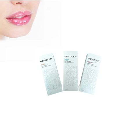 Hyaluronic όξινο δερμικό υλικό πληρώσεως λεπτό βαθύ Subq Revolax 1.1ml για τη λείανση και την πλήρωση
