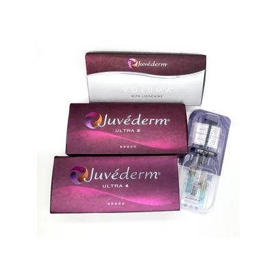 Allergan Juvederm Dermal Filler Injection Ultra4 με Λίντο
