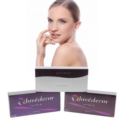 Το χείλι προσώπου διασύνδεσε το δερμικό Hyaluronic όξινο πήκτωμα Juvederm Ultra3 υλικών πληρώσεως